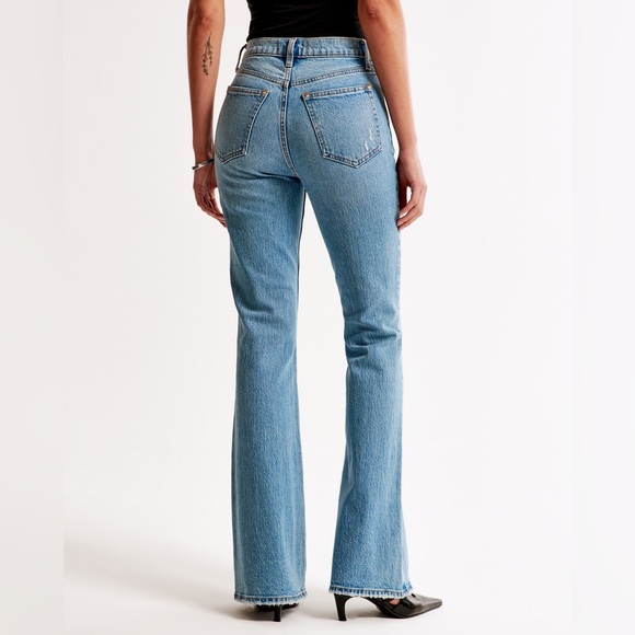 Abercrombie & Fitch The 70s Vintage Flare Ultra High Rise Jeans Size 26 (2r) - Picture 4 of 10